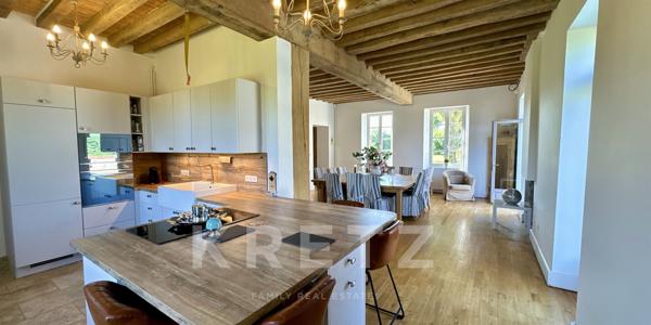 Maison de campagne rénovée avec piscine