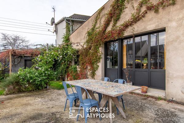 Maison atypique et familiale au coeur de Chalonnes sur Loire