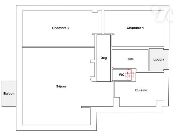 VILLENEUVE LOUBET - SECTEUR FERRAYONNES - 3P RENOVE