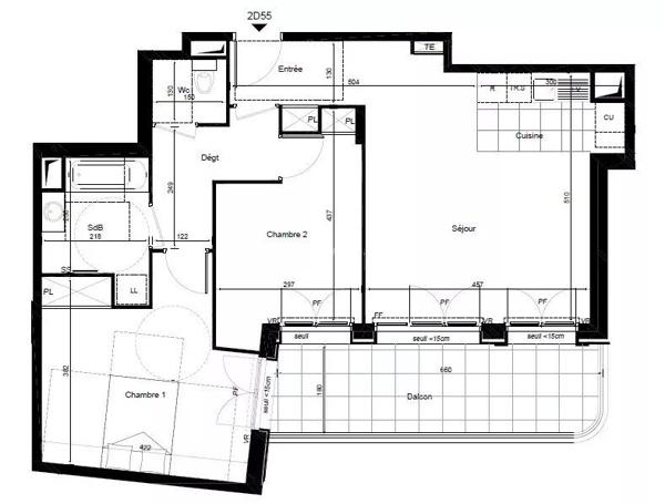 Vente                                                      Appartement
                        
                     3 pièces                      67 m2                     à Saint-Ouen-sur-Seine