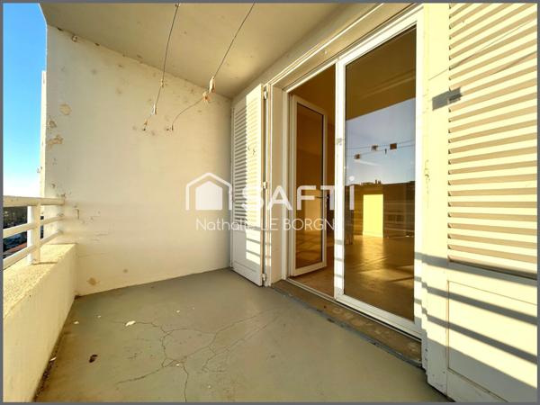 Appartement T3 - 67 m² avec balcon