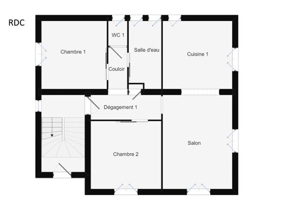 Maison 3 appartements Ugine 13 pièces  200 m2