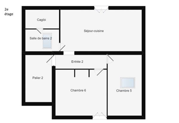 Maison 3 appartements Ugine 13 pièces  200 m2