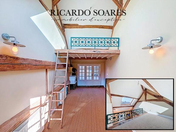 FLEURINES 60700 - MAISON DE VILLE 207m2 / 3 CHAMBRES + 2 STUDIOS / TERRASSE / TERRAIN 534m2 / SOUS-SOL TOTAL