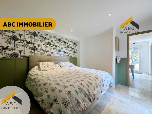 Uchaux (84100) MAISON DE 190 M2 - 3 CHAMBRES - PISCINE - TERRAIN DE 2060 M2 SUR UCHAUX