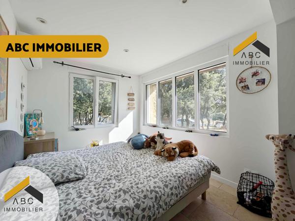Uchaux (84100) MAISON DE 190 M2 - 3 CHAMBRES - PISCINE - TERRAIN DE 2060 M2 SUR UCHAUX