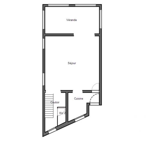 Maison à vendre 3 pièces 87 m² Samois-sur-Seine