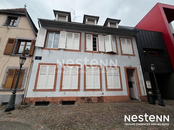 Immeuble de rapport au coeur de Haguenau - 5 logements 2 pièces, meublés, tous loués, idéal investisseur