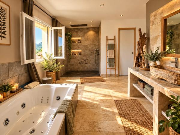 SISTERON - UN DOMAINE : DEUX MAISONS - 2 PISCINES - 9 000 m² de terrain