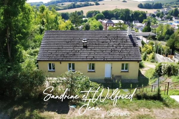 LES ANDELYS (27) - Maison familiale spacieuse avec 6 chambres, jardin en paliers et vue imprenable sur la vallée