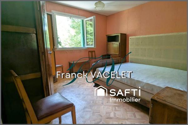 Charmante maison en pierre avec jardin, garage et fort potentiel