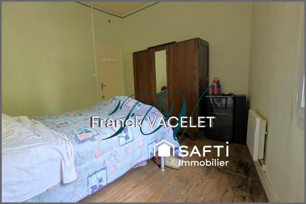 Charmante maison en pierre avec jardin, garage et fort potentiel