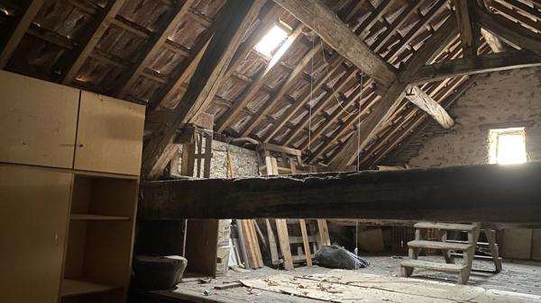 Charmante maison de village en pierre avec grange indépendante-2 chambres- L'ISLE SUR SEREIN (89)