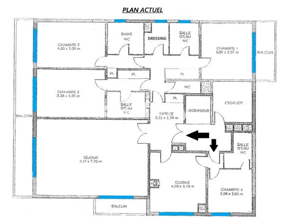 Appartement
         6 pièces
        - 155 m² Bien prestige 1 650 000 € *