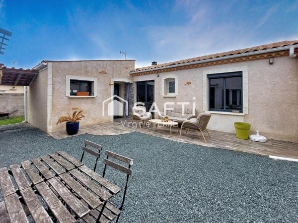 MAISON DE PLAIN-PIED - 100M2 - 4 PIECES - ARVERT (17530)