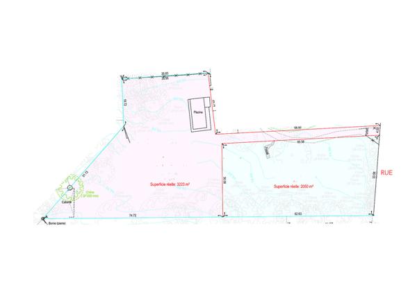 Terrain Medis 3 223 m² viabilisé + possibilité d'étendre à 5 267m²