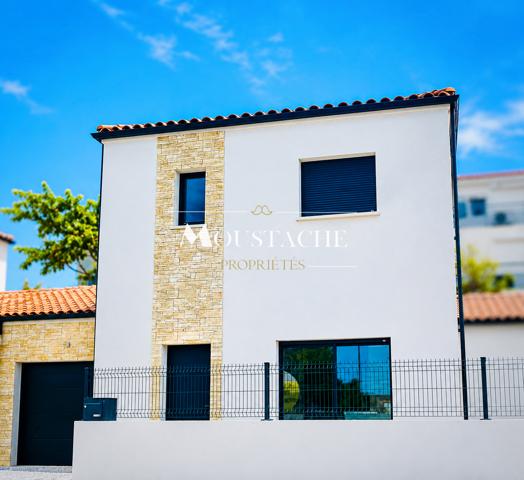 VILLA AU STYLE CONTEMPORAIN AVEC PATIO - 200 M DU CENTRE-VILLE DE VAUX SUR MER -