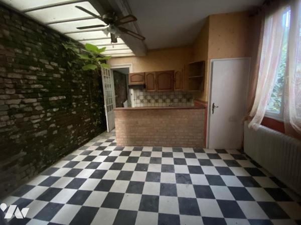 Maison semi-individuelle MARLY centre proche Valenciennes 3 chambres jardin