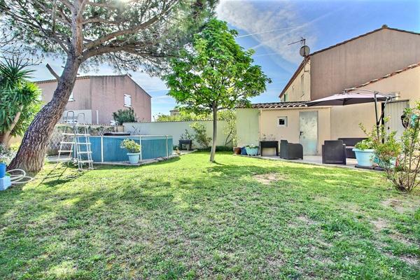 Maison Marignane de type 4 de 87m² avec terrasse, jardin et garage