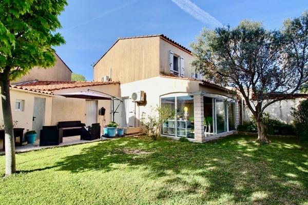 Maison Marignane de type 4 de 87m² avec terrasse, jardin et garage