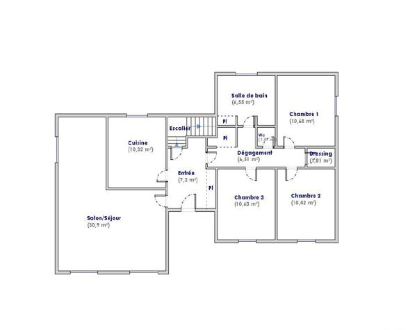 Maison à vendre 5 pièces 113 m² La Chaize-le-Vicomte