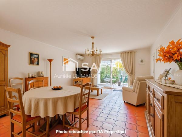 Maison T3 sans vis à vis , garage , jardin