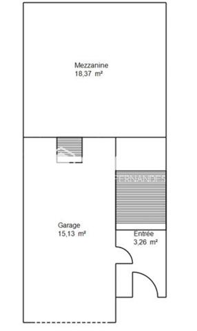Maison T3 sans vis à vis , garage , jardin