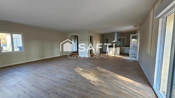 belle maison de190m2 .4ch,4 salle de bain, garage