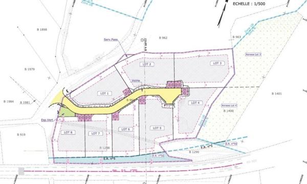A VENDRE : DERNIER Terrain à bâtir de 2703m² au Brusquet (04420)