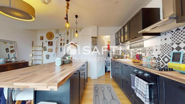 Duplex de charme 79 m² dans maison en pierre – petite copropriété de 5 logements