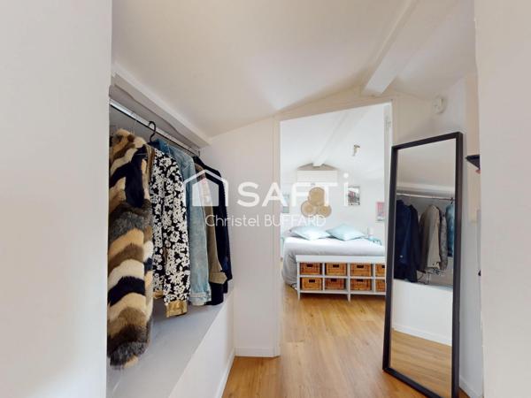 Duplex de charme 79 m² dans maison en pierre – petite copropriété de 5 logements