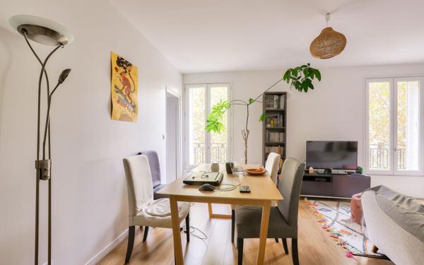 Appartement à vendre    3 pièces • 61,23 m2 Paris 17