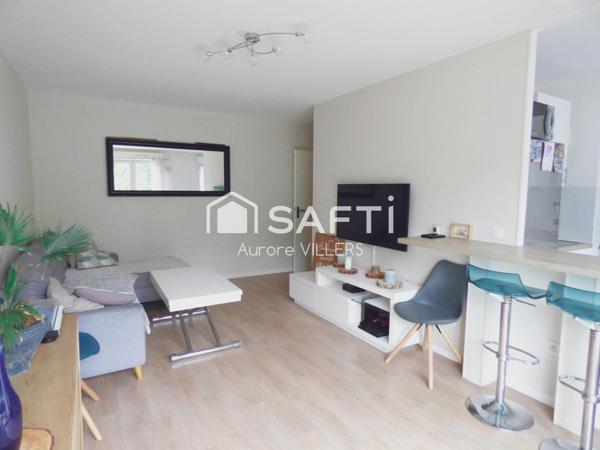 TRAPPES - Quartier Jean Macé- Beau T3 lumineux avec balcon sans vis-à-vis et box fermé