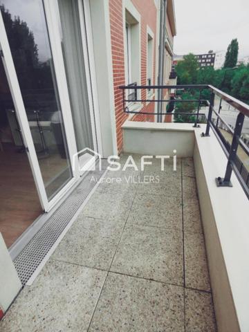 TRAPPES - Quartier Jean Macé- Beau T3 lumineux avec balcon sans vis-à-vis et box fermé