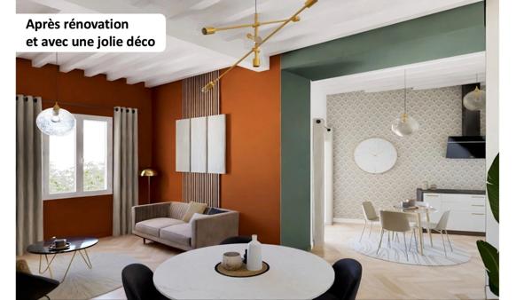 Maison de village à vendre 5 pièces CHAZAY D'AZERGUES (69) charme, jardin, centre