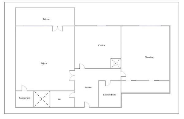 APPARTEMENT T2 A LOUER - LYON 8EME ARRONDISSEMENT Colbert 52.35 m 2 970 € charges comprises par mois