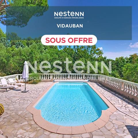 À VENDRE Maison à VIDAUBAN - Piscine - garage - 4 chambres