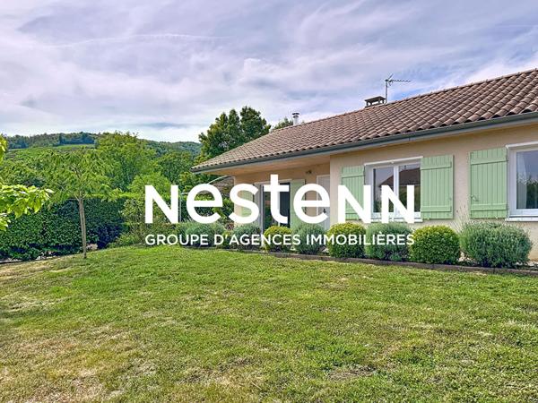 A vendre : Jolie villa de plain pied - 4 chambres - a proximite de Creches-sur-Saone 71680