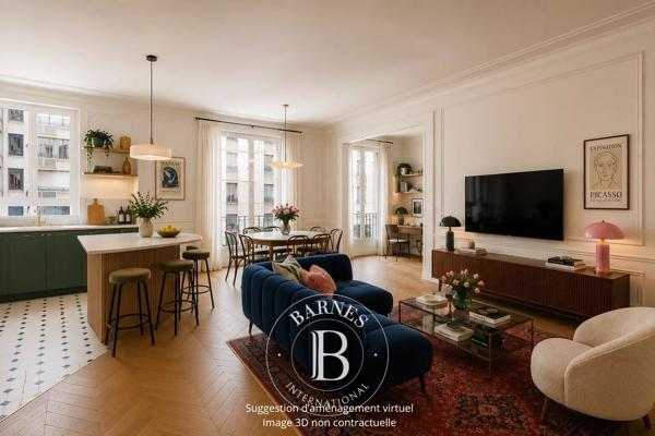 Paris 16ème, Appartement 3 Chambres -  97 m² à vendre