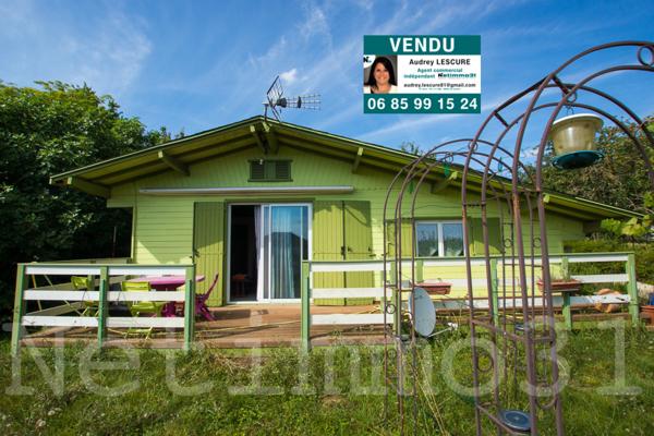 chalet avec très beau terrain