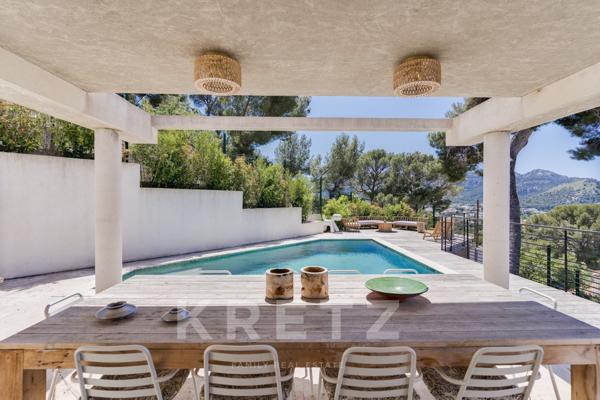 Maison contemporaine rénovée avec vue exceptionnelle