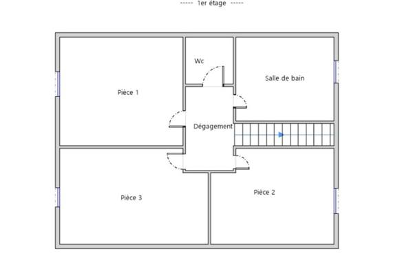 Maison à vendre    4 pièces •  Louvres