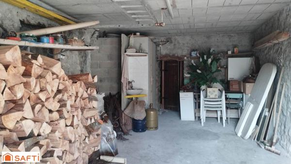 Maison de village 104m², garage parking + T1 loué