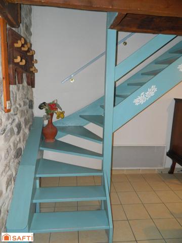 Maison de village 104m², garage parking + T1 loué