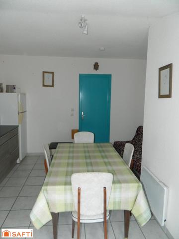 Maison de village 104m², garage parking + T1 loué