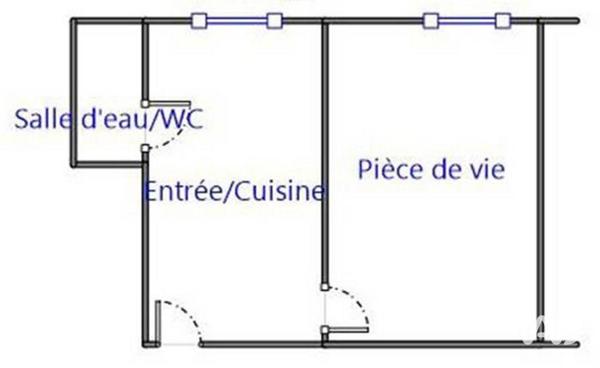 Studio à vendre 25 m² Bourges