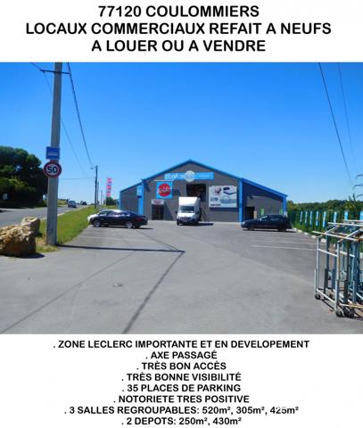 Murs commerciaux  à vendre 1 930 m² Coulommiers