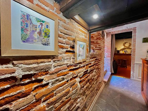 Immeuble de caractère de 320m² au coeur de Lisle-sur-Tarn.