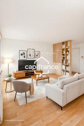 3 pièces en rez-de-jardin – 140 m² de jardin plein sud – Box & parking