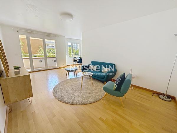 ISSY LES MOULINEAUX - FORT D'ISSY - Vente appartement 3 pièces de 67,60 m² avec un balcon